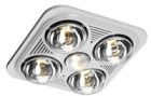 Đèn sưởi nhà tắm Hans 4 bóng (treo tường) H4B110